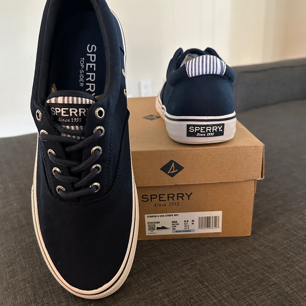 Sperry 🇺🇸 Striper II CVO Stripe Shoes Men's Size (9.5)